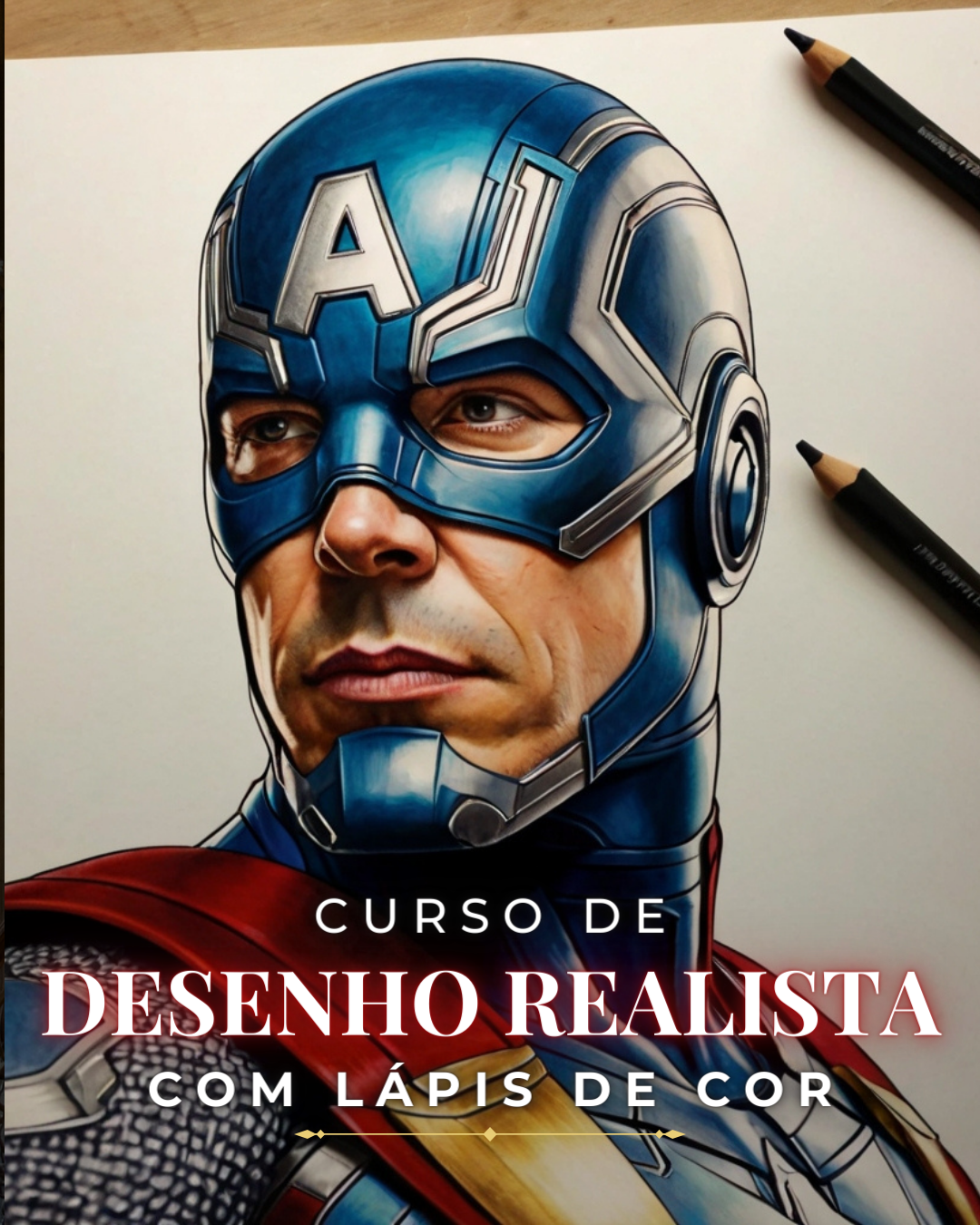 Curso Desenho Realista com Lápis de Cor