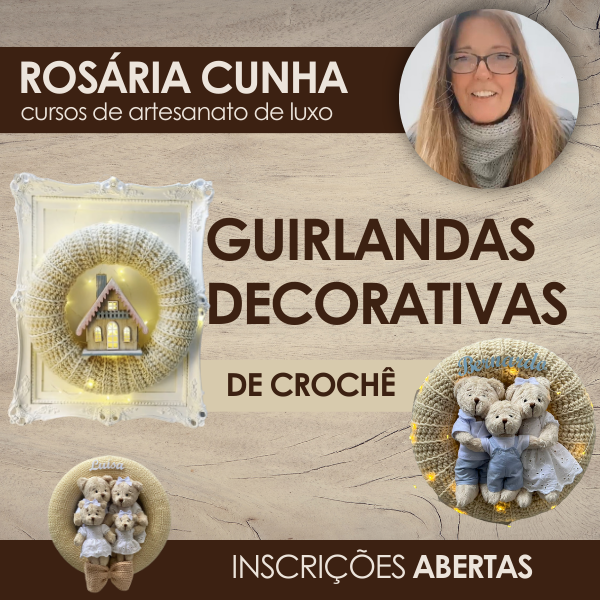 Guirlanda de Crochê